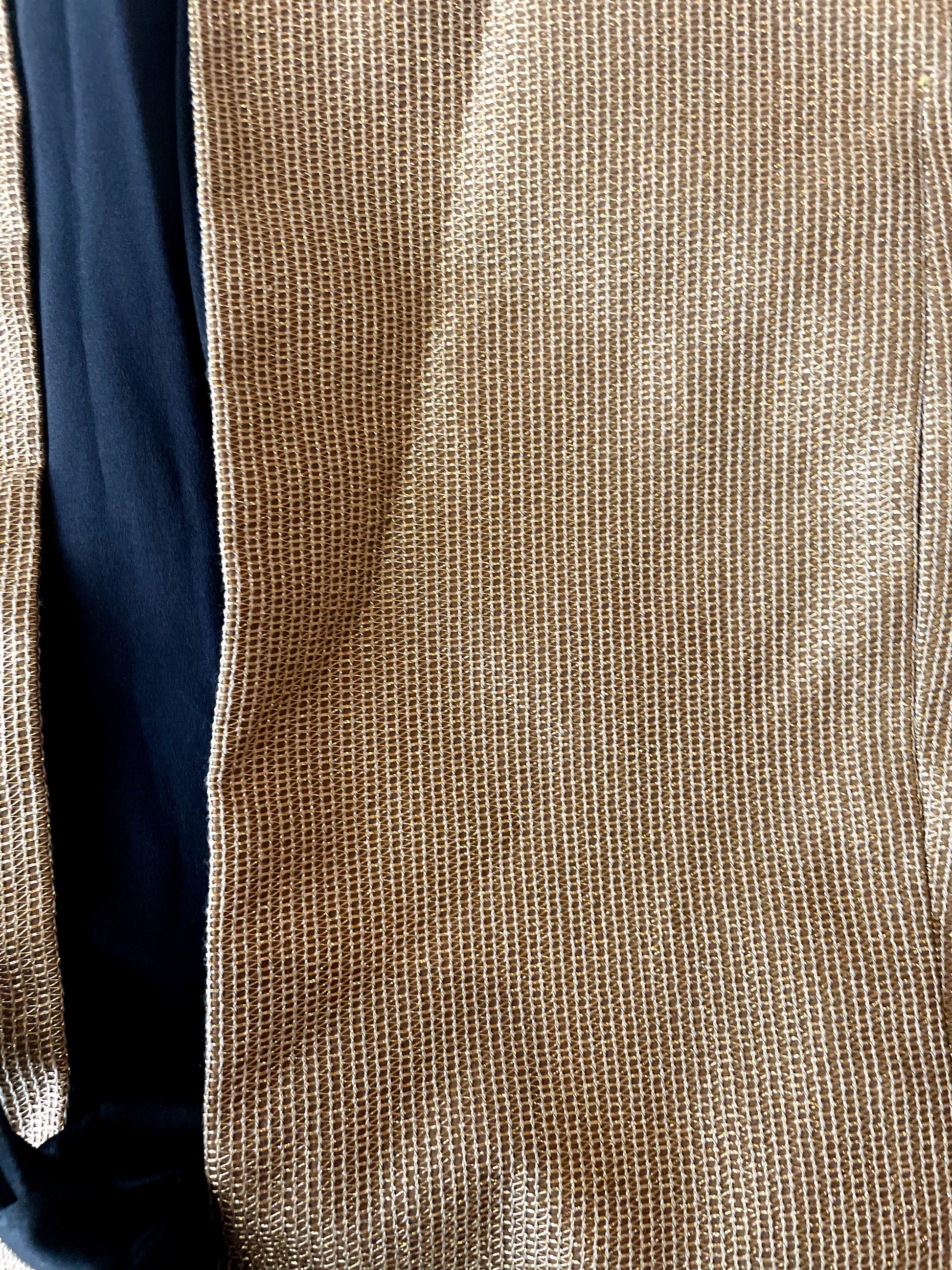 Gucci Gold Metallic Jacket UK 10 image 2