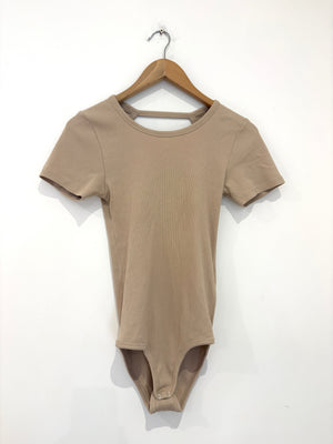 Ba&sh Nude Bodysuit S