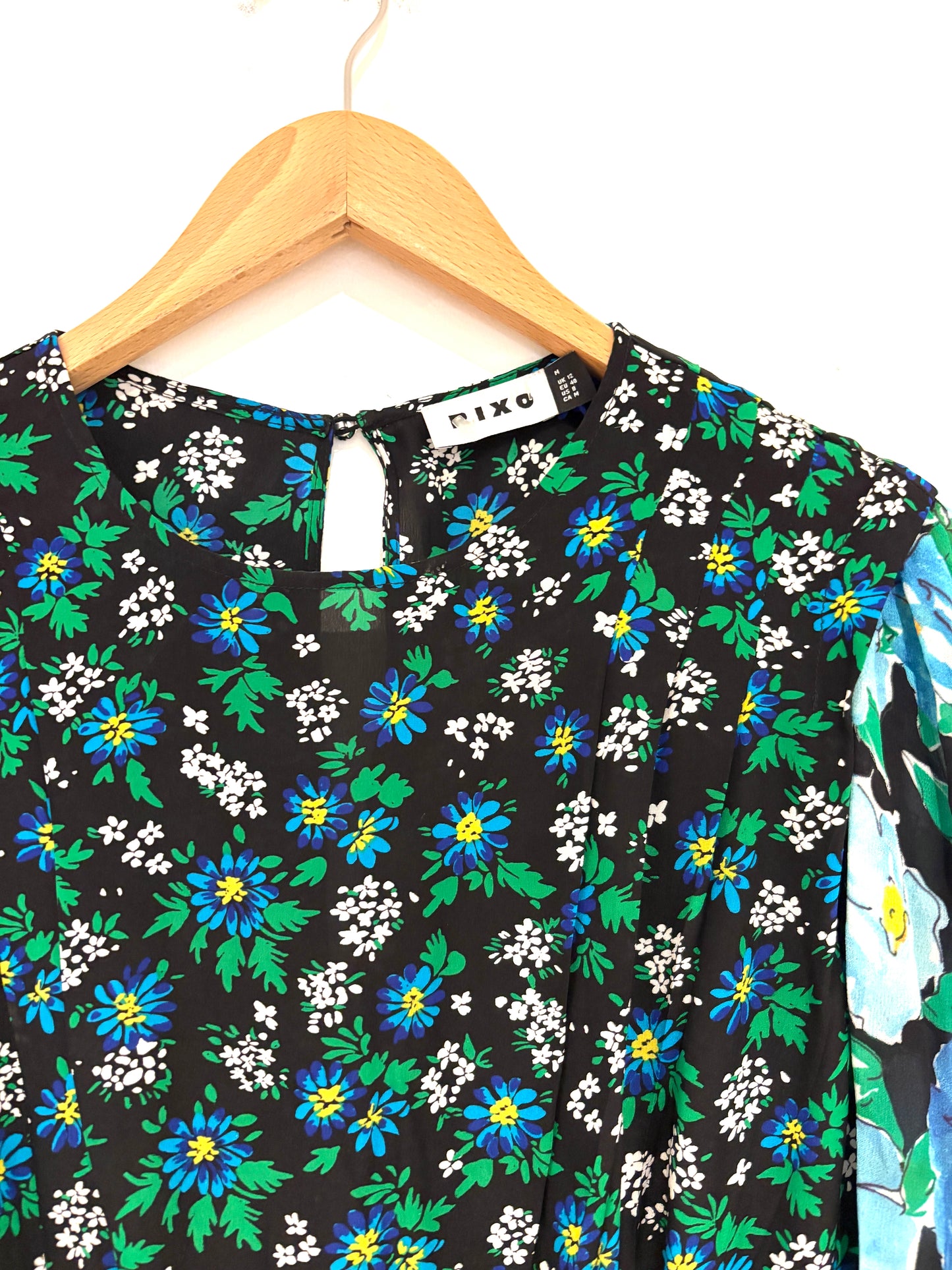 Rixo Floral Dress UK 12