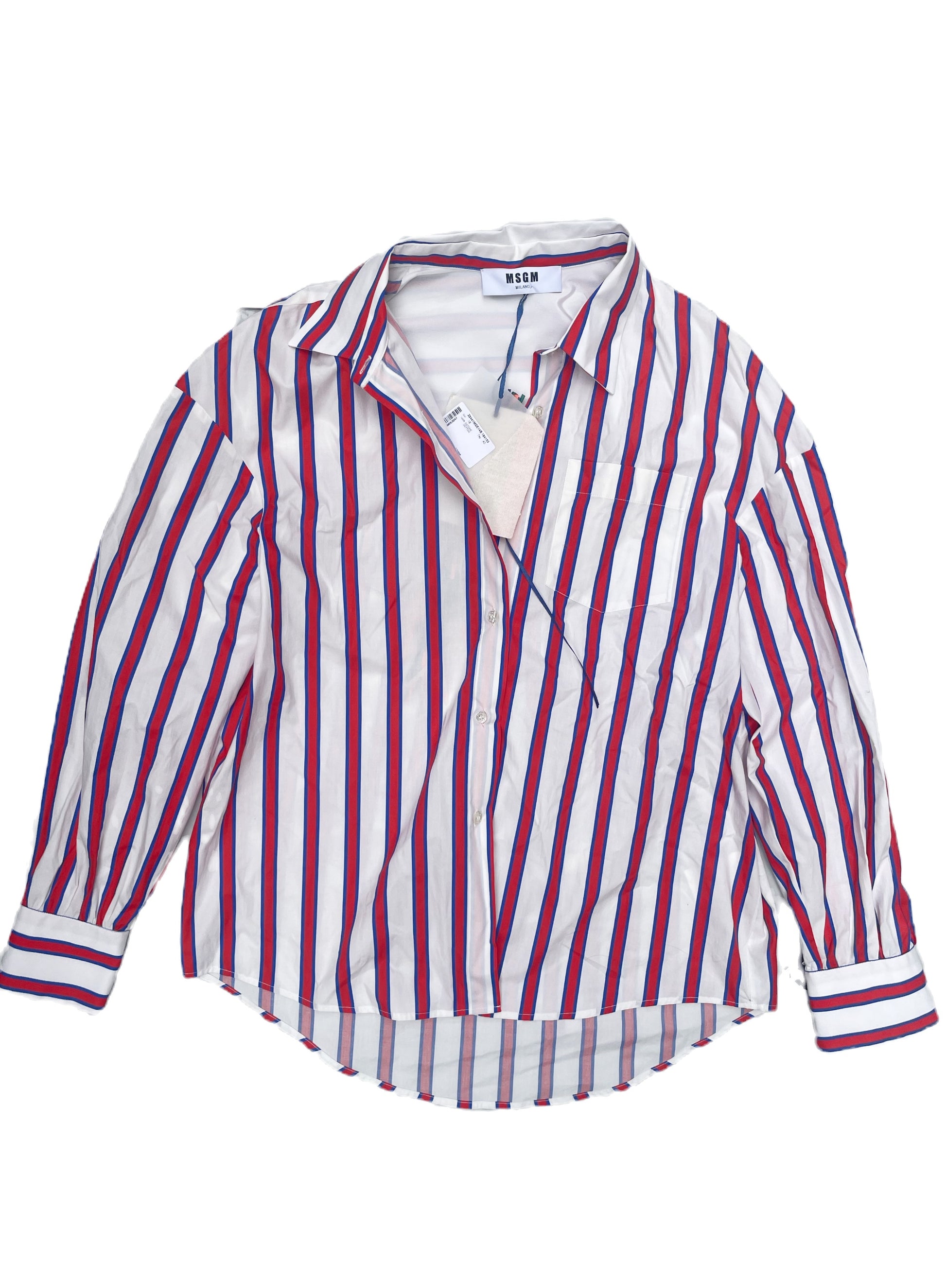 New with Tags MSGM Striped Shirt UK 8 image 0