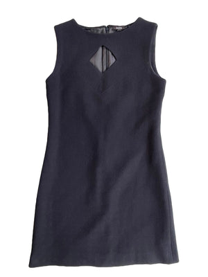 Raoul Black Crepe Cocktail Dress UK 8
