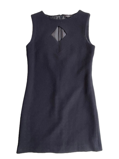 Raoul Black Crepe Cocktail Dress UK 8 image 0