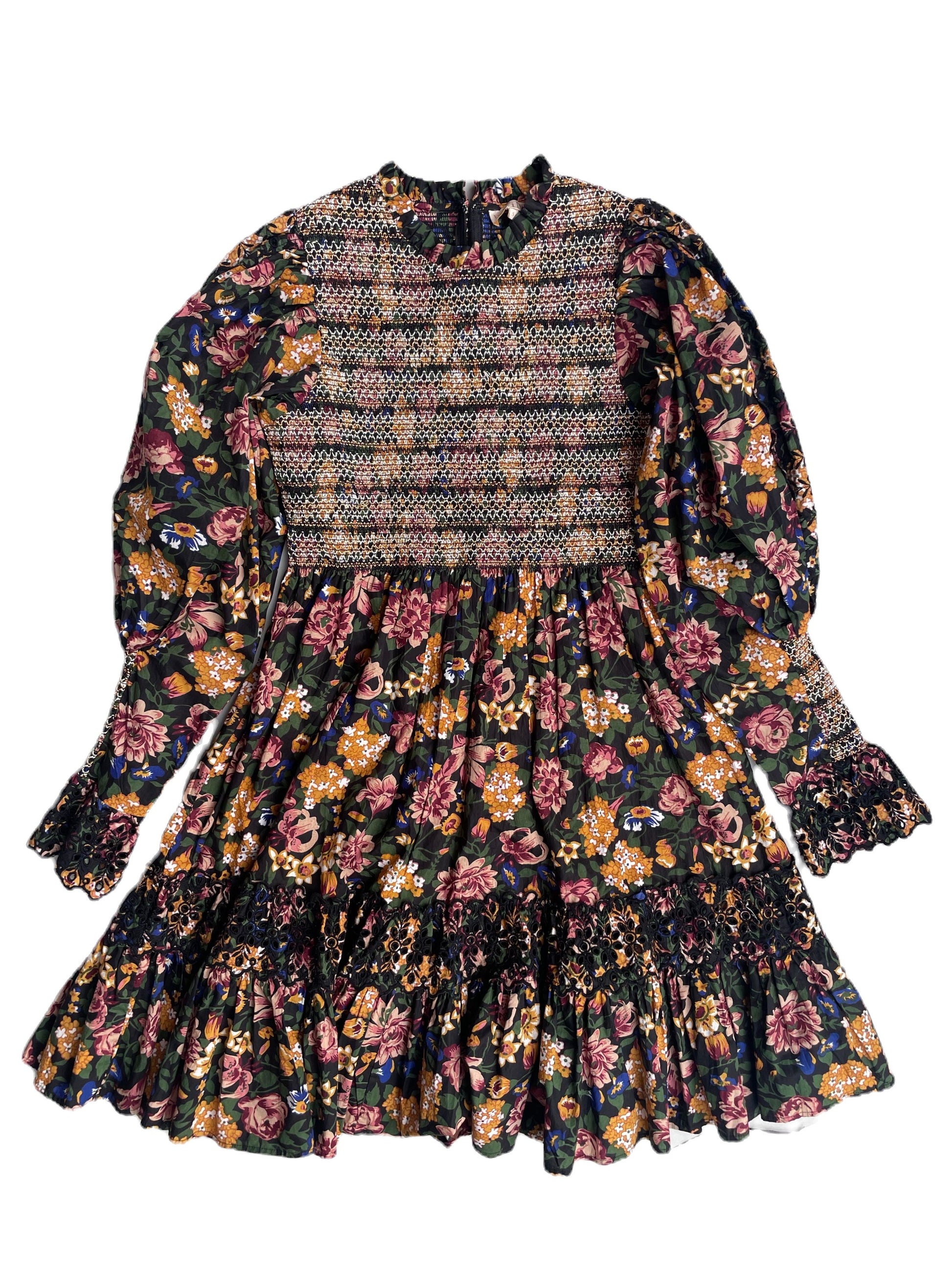 By Timo Smocked Floral Dress S image 0