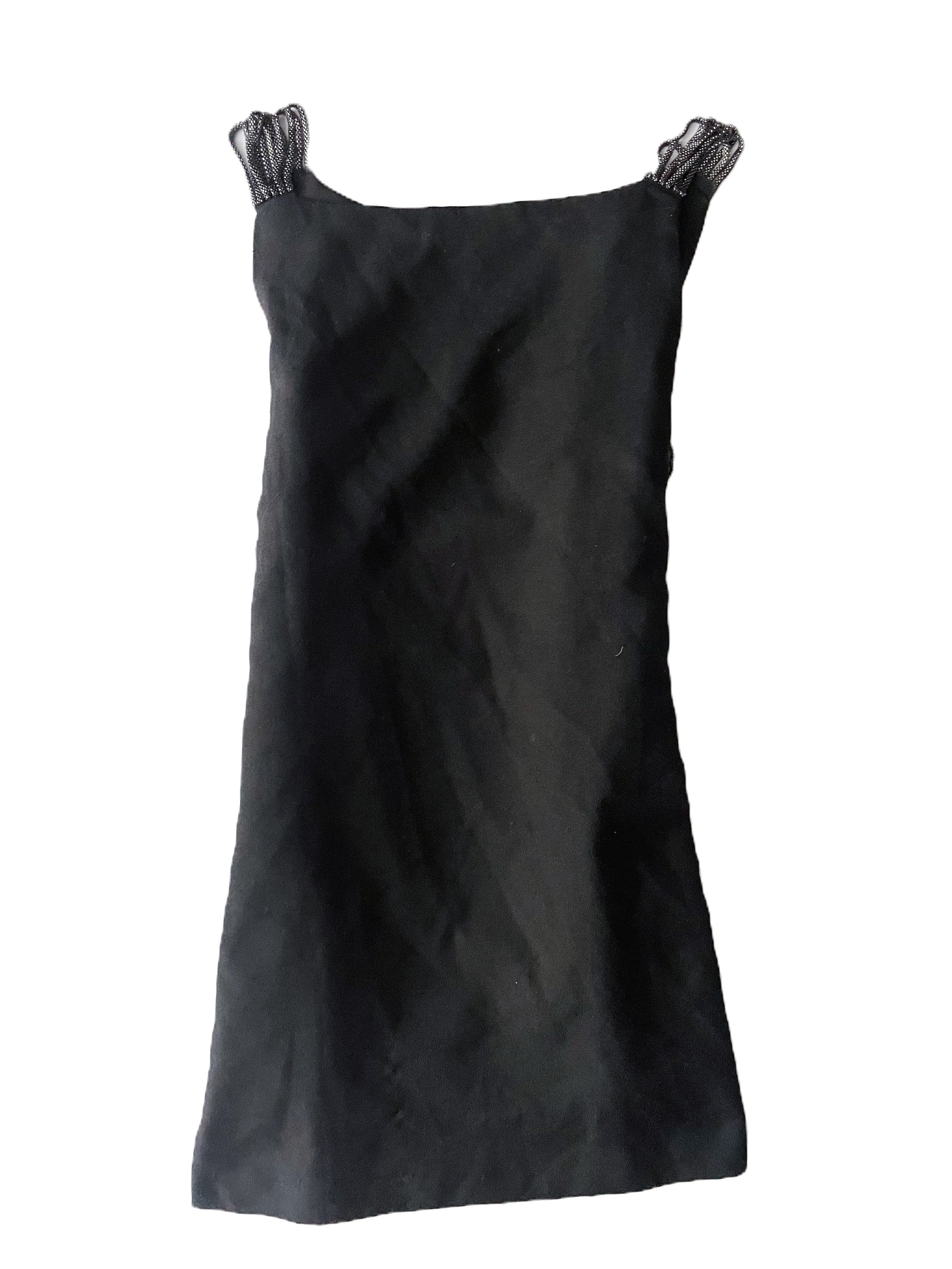 Sea New York Black Shift Dress UK 8 image 1