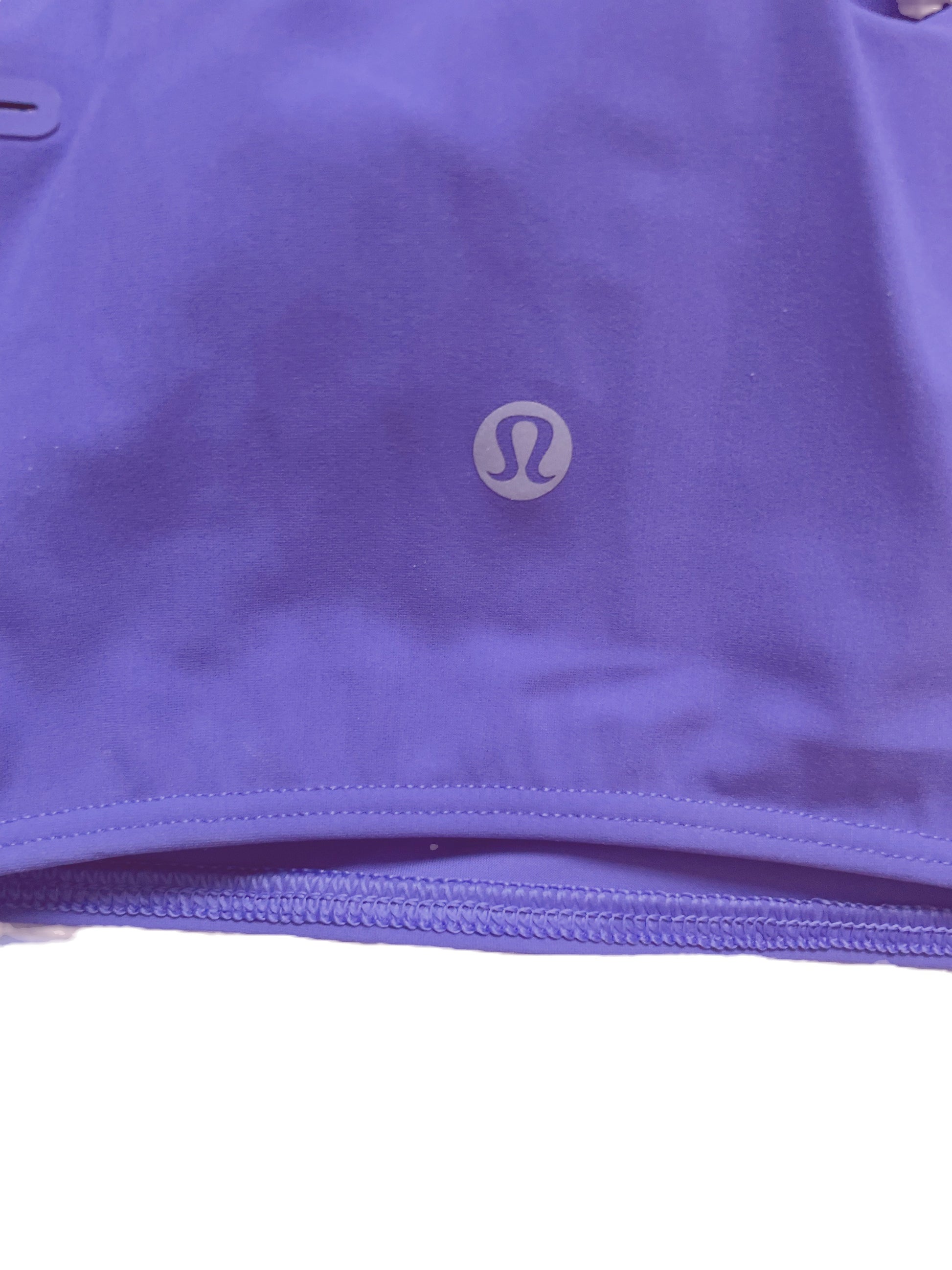 Lululemon Purple Cropped Sports Top UK 10 image 2