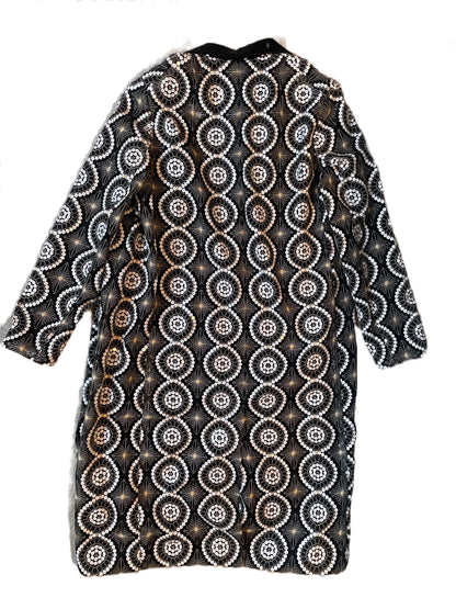 Tory Burch Embroidered Coat UK 10 image 3