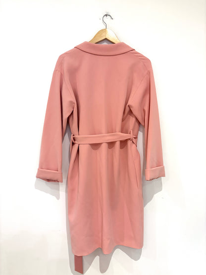 Boutique Moschino Lightweight Pink Coat UK 10