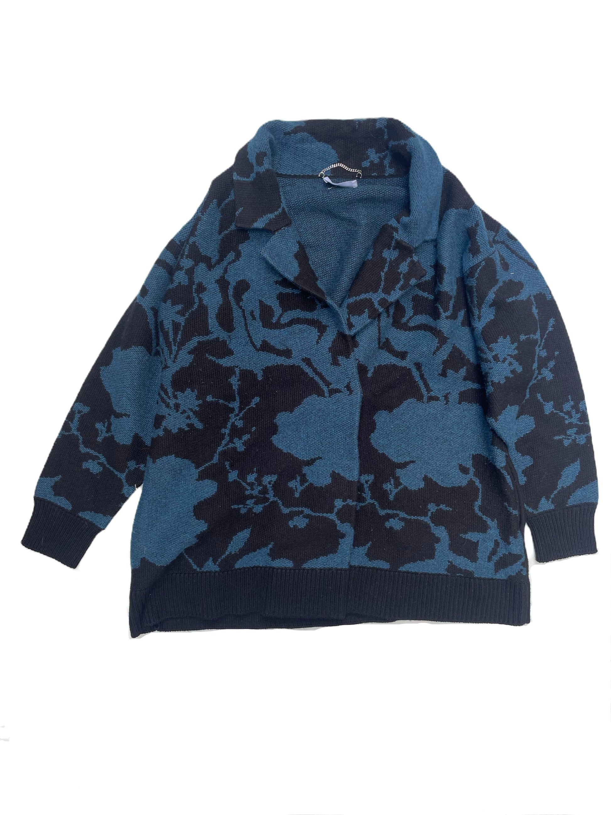 Salvatore Ferragamo Blue Knit CardiganS image 0