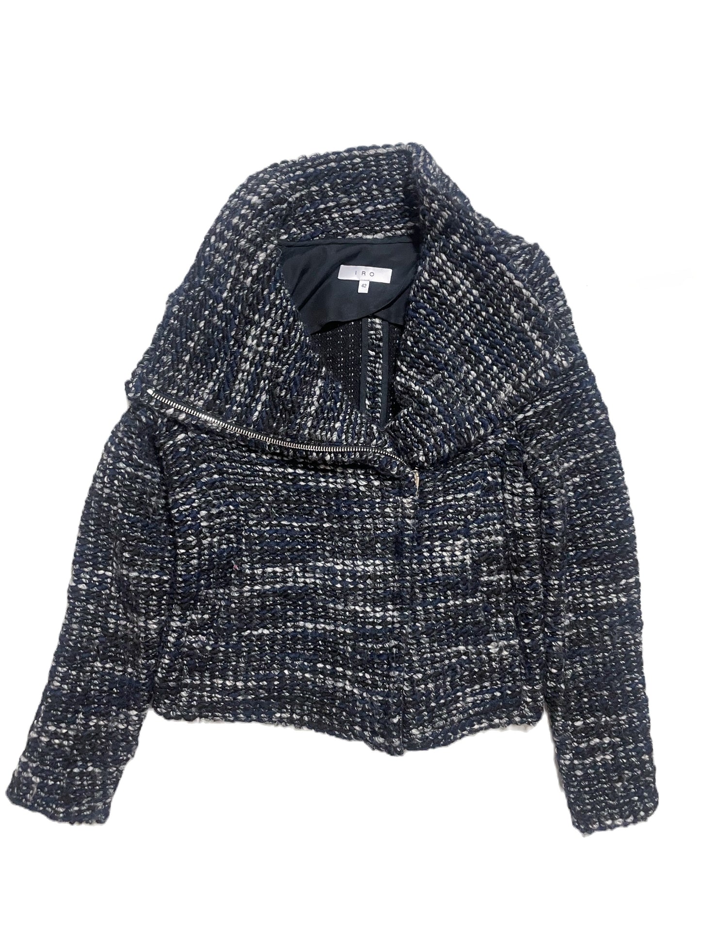 Iro Tweed Jacket UK 10 image 0