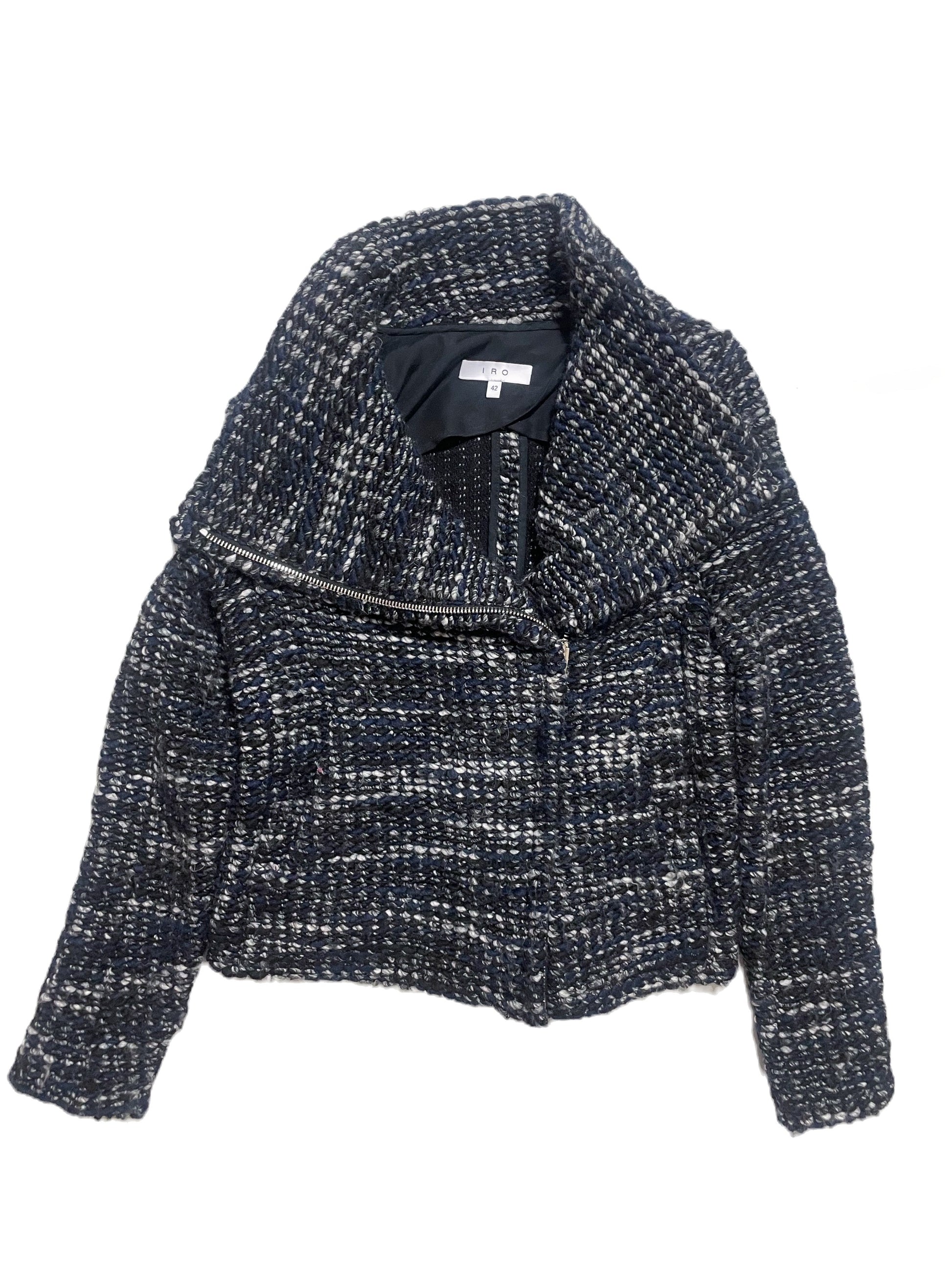 Iro Tweed Jacket UK 10 image 0