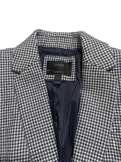 J Crew Houndstooth Blazer Jacket S image 2