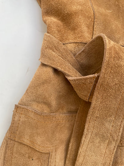 Vintage Suede Coat Dress XS/S image 7