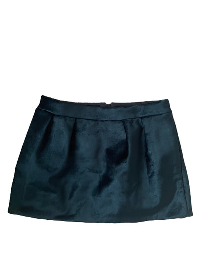 COS Blue Velvet Skirt UK 6 image 0