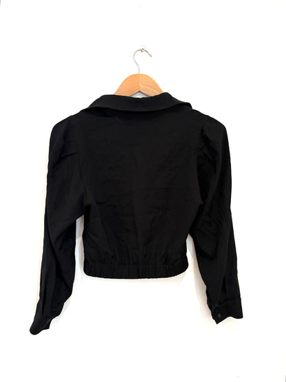 Ba&sh Kiss Cropped Shirt XS