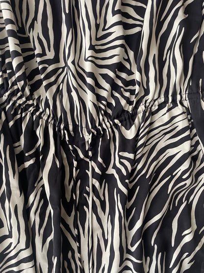 Marie France Van Damme Cover up Silk Dress M image 3