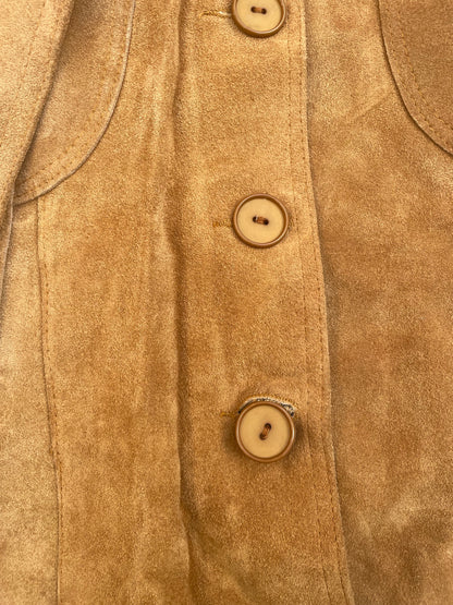 Vintage Suede Coat Dress XS/S image 6
