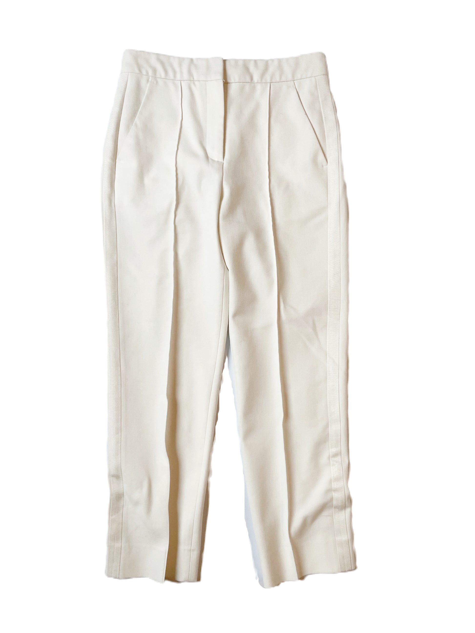 Me+Em Off-White Tailored Trousers UK 6 image 0