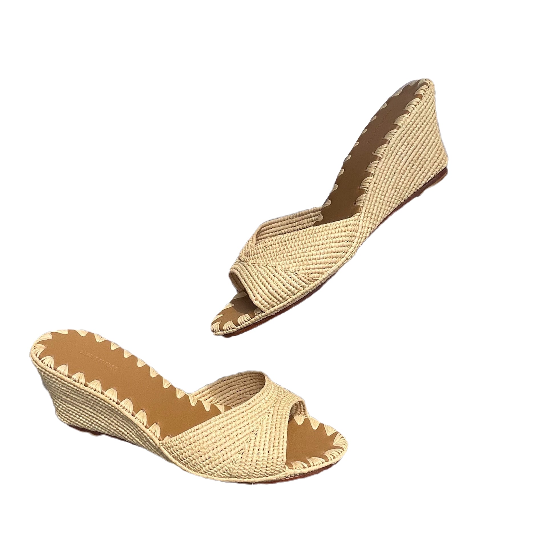 Carrie Forbes Cream Mules EU 41 image 1
