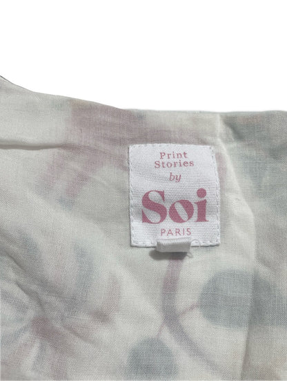 Soi Paris Print Dress UK 10 image 3