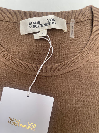 New With Tags Diane Von Furstenberg Crop Sable Top S image 5