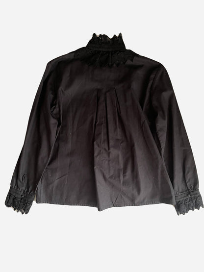 Vilshenko Lace Trimmed Shirt UK 10 image 3