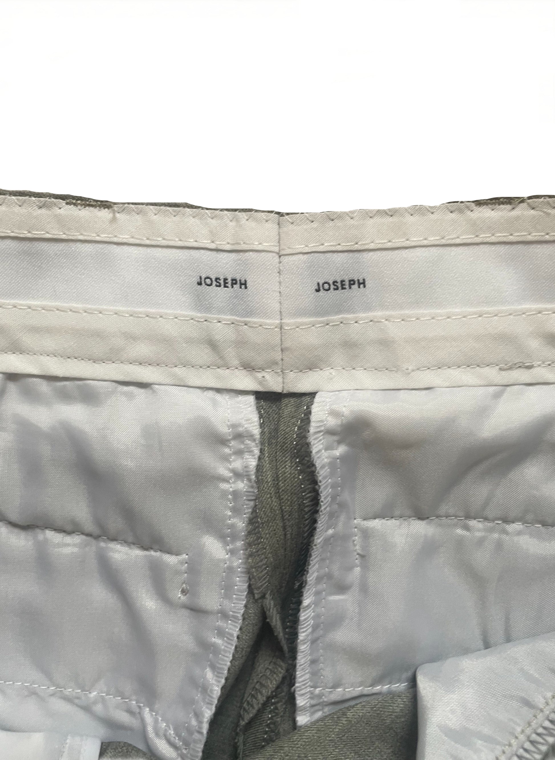 Joseph Grey Wool Tailored Trousers UK 6 image 2