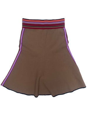 New With Tags Diane Von Furstenberg Sable Flare Skirt S