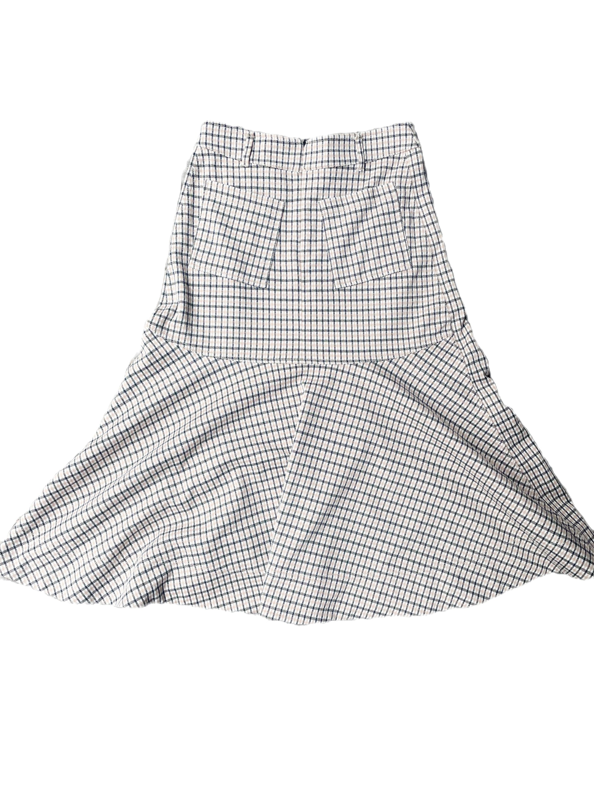 Me+Em Check Flare Skirt UK 6 image 2