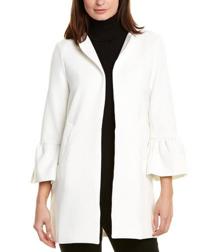 New With Tags Zara Bell Sleeve Coat S image 1