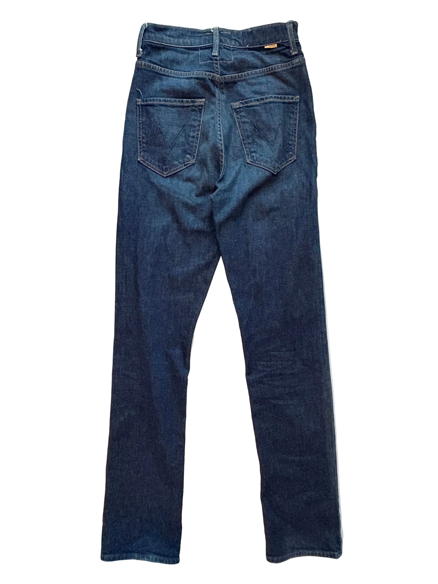 Mother High Waisted Rider Shift Sneak Jeans 25”