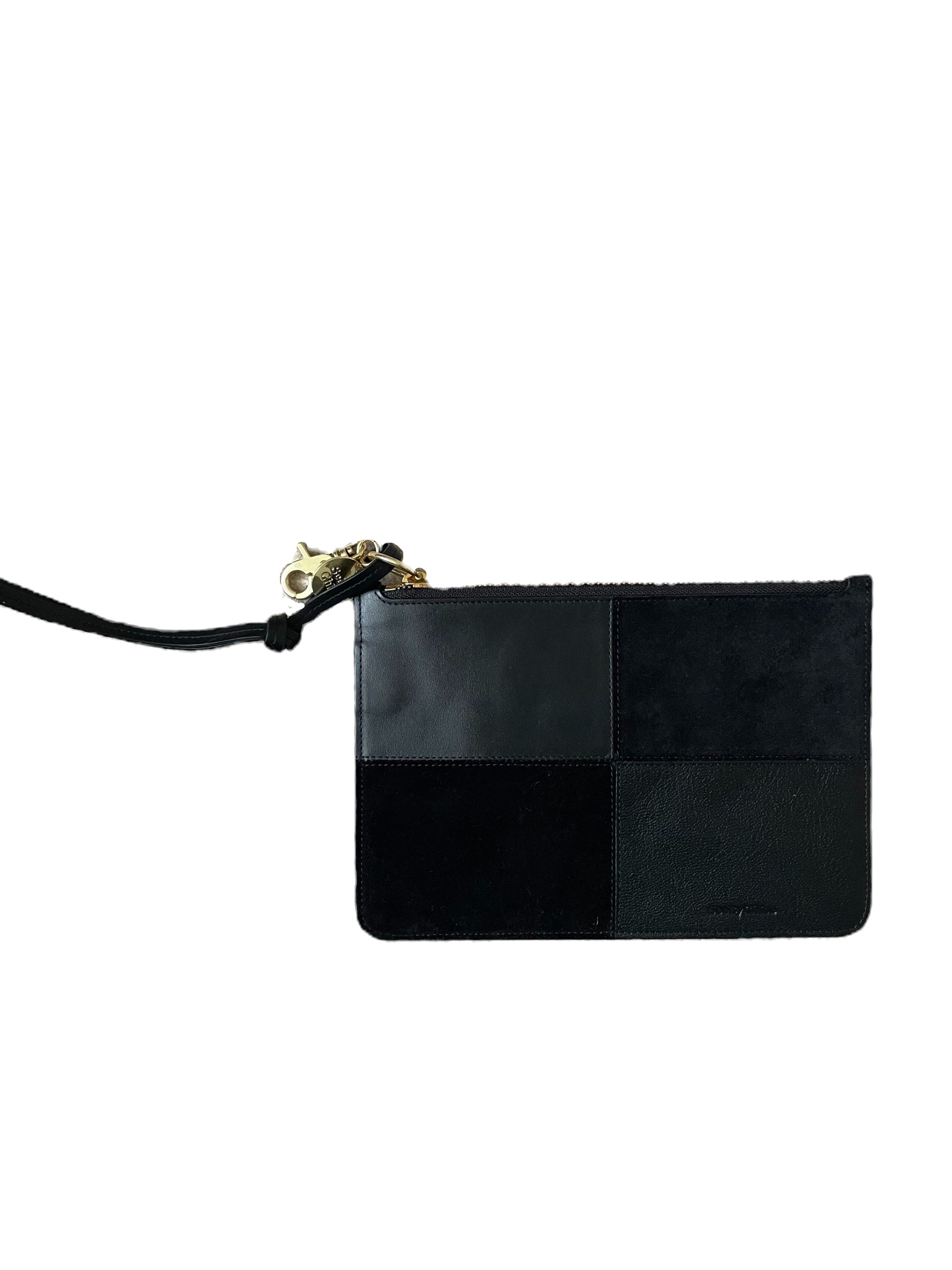 See by Chloe Check Leather Clutch image 0