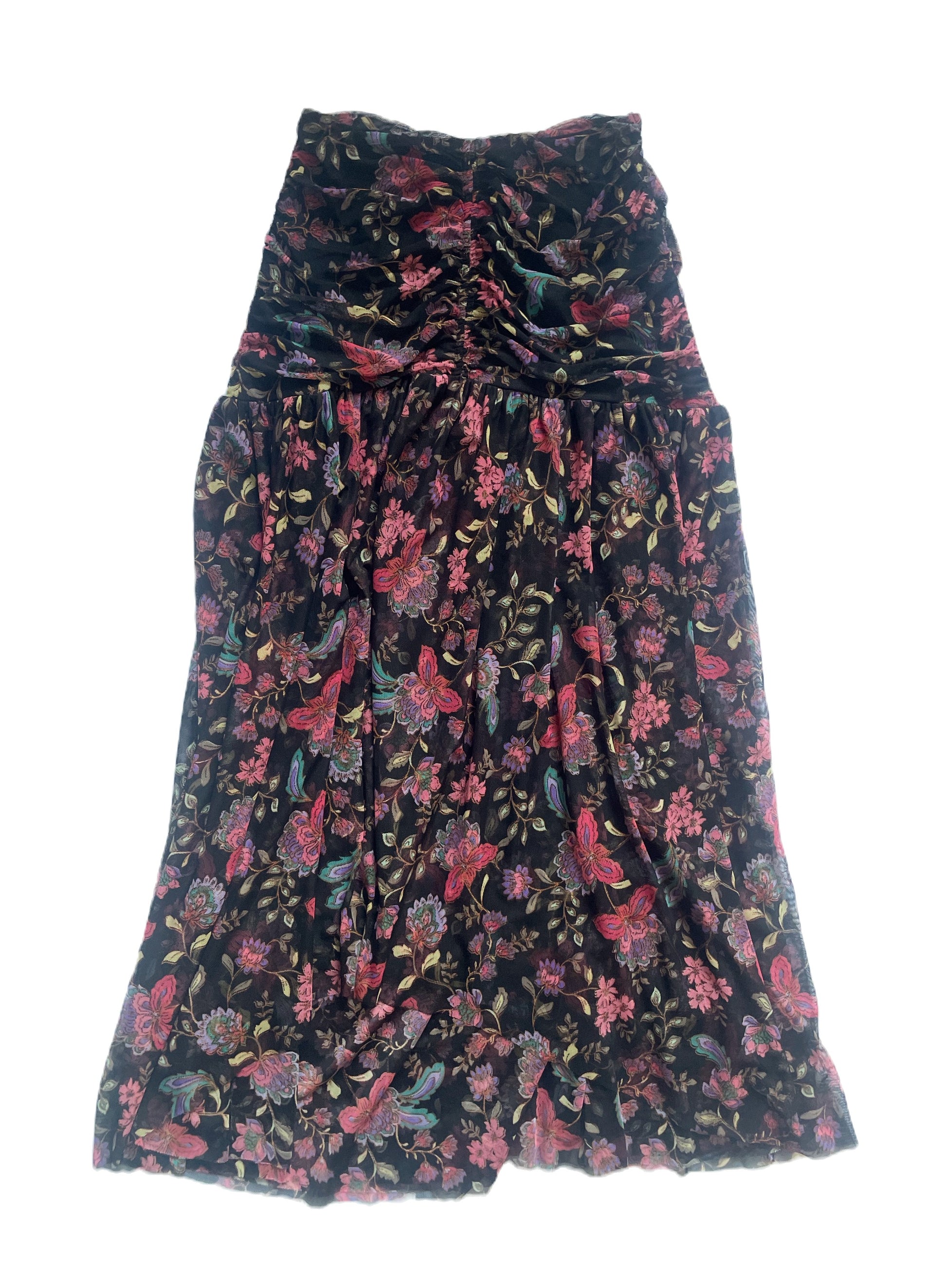 Misa Floral Mesh Skirt S image 1