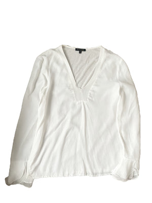Massimo Dutti White Blouse S