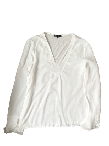 Massimo Dutti White Blouse S image 0