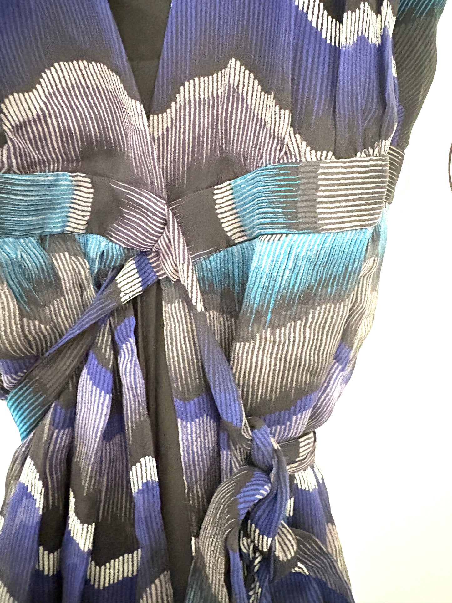 Diane Von Furstenberg Bali Silk Wrap Dress UK 12