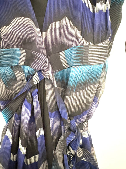 Diane Von Furstenberg Bali Silk Wrap Dress UK 12