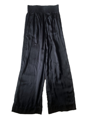 & Other Stories Wide Leg Satin Trousers UK  6