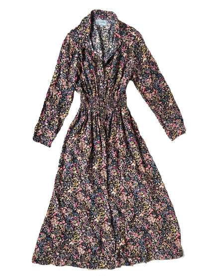 Ridley Silk Floral Midi Dress UK 14 image 0