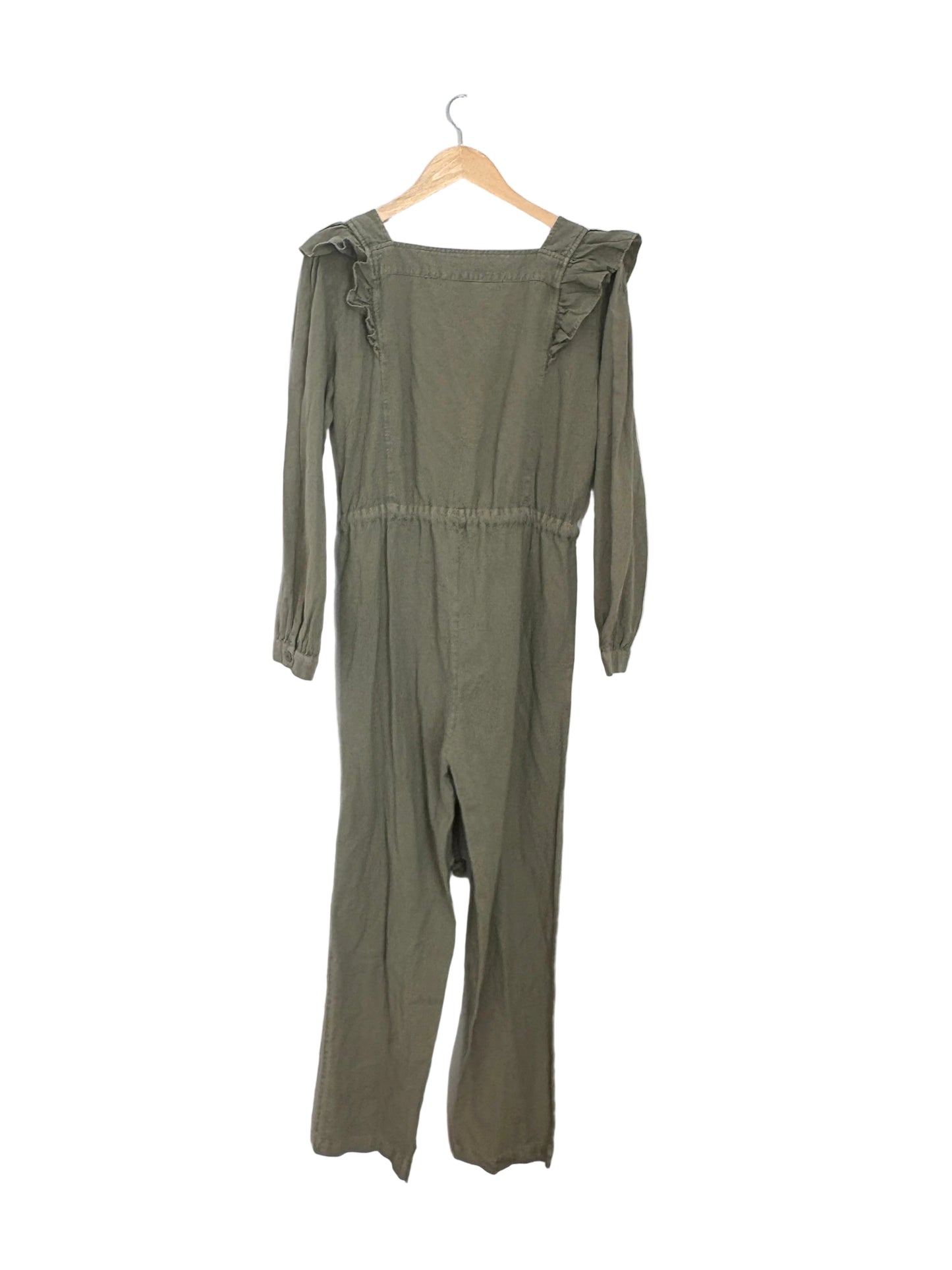 New With Tags By Iris Khaki Jumpsuit XS