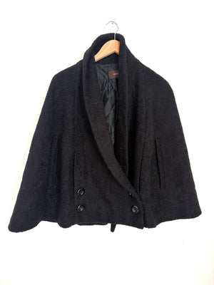 Reiss Boucle Cape Coat S