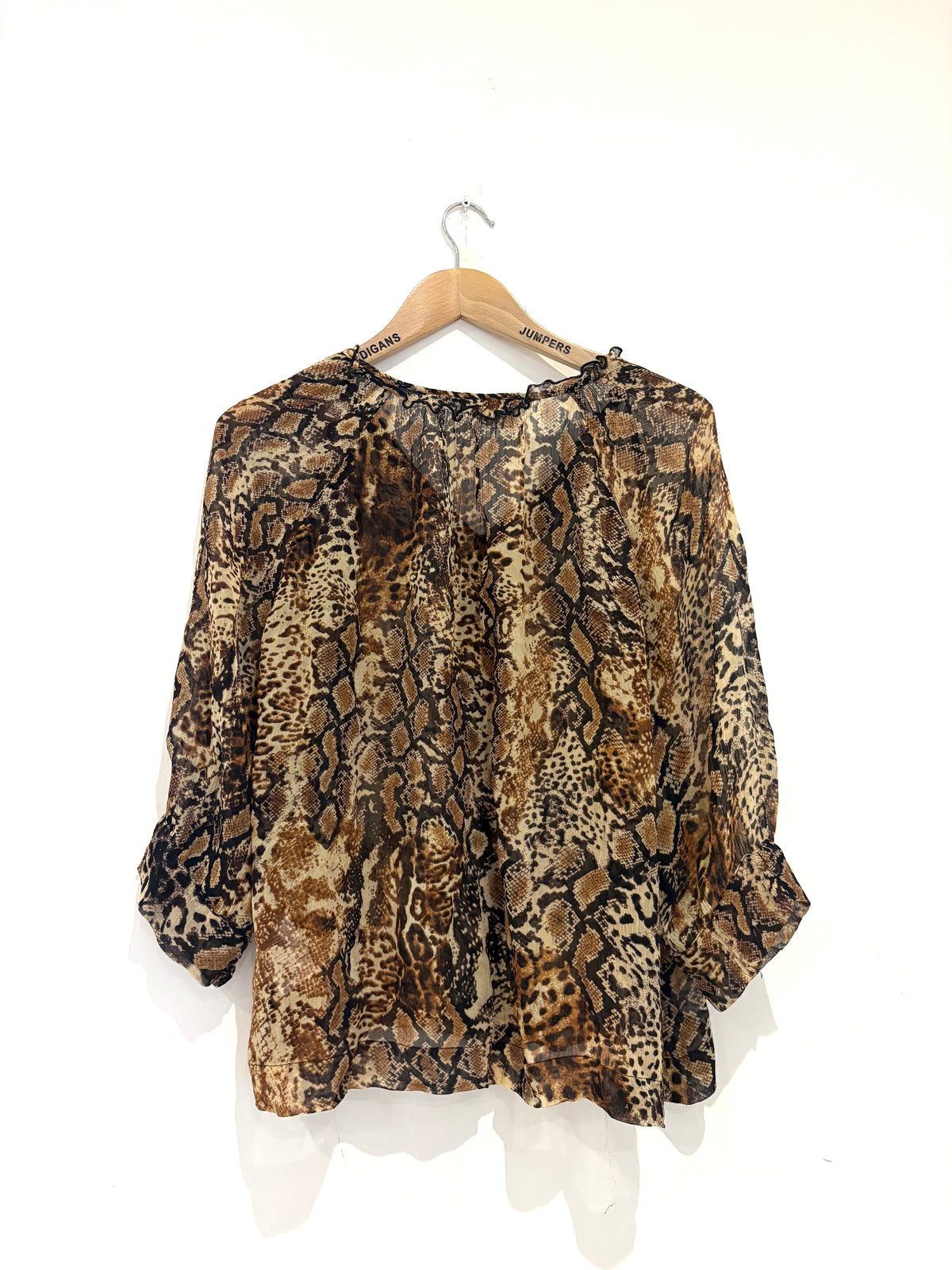 Ba&sh Leopard Blouse S