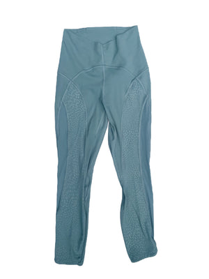 Lululemon Cropped Teal Leggings UK 6
