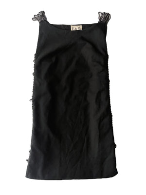 Sea New York Black Shift Dress UK 8