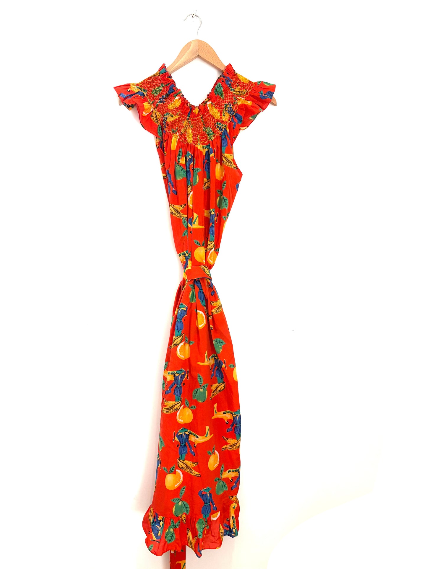 Loretta Caponi Firenze Print Dress S