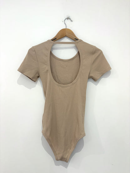 Ba&sh Nude Bodysuit S