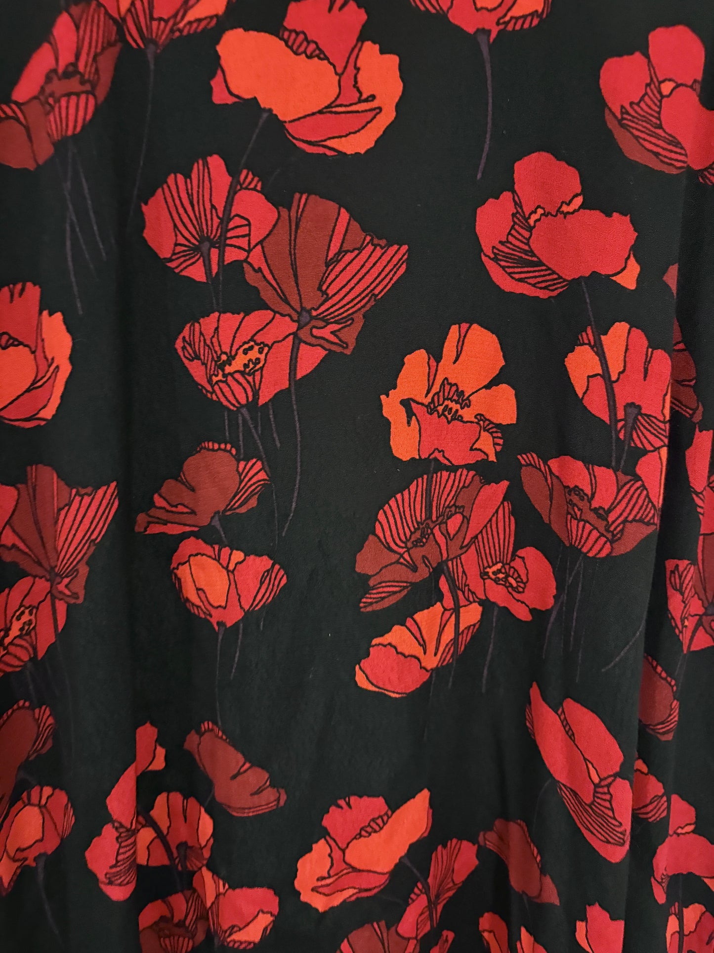 & Other Stories Floral Print Wrap Dress UK 8