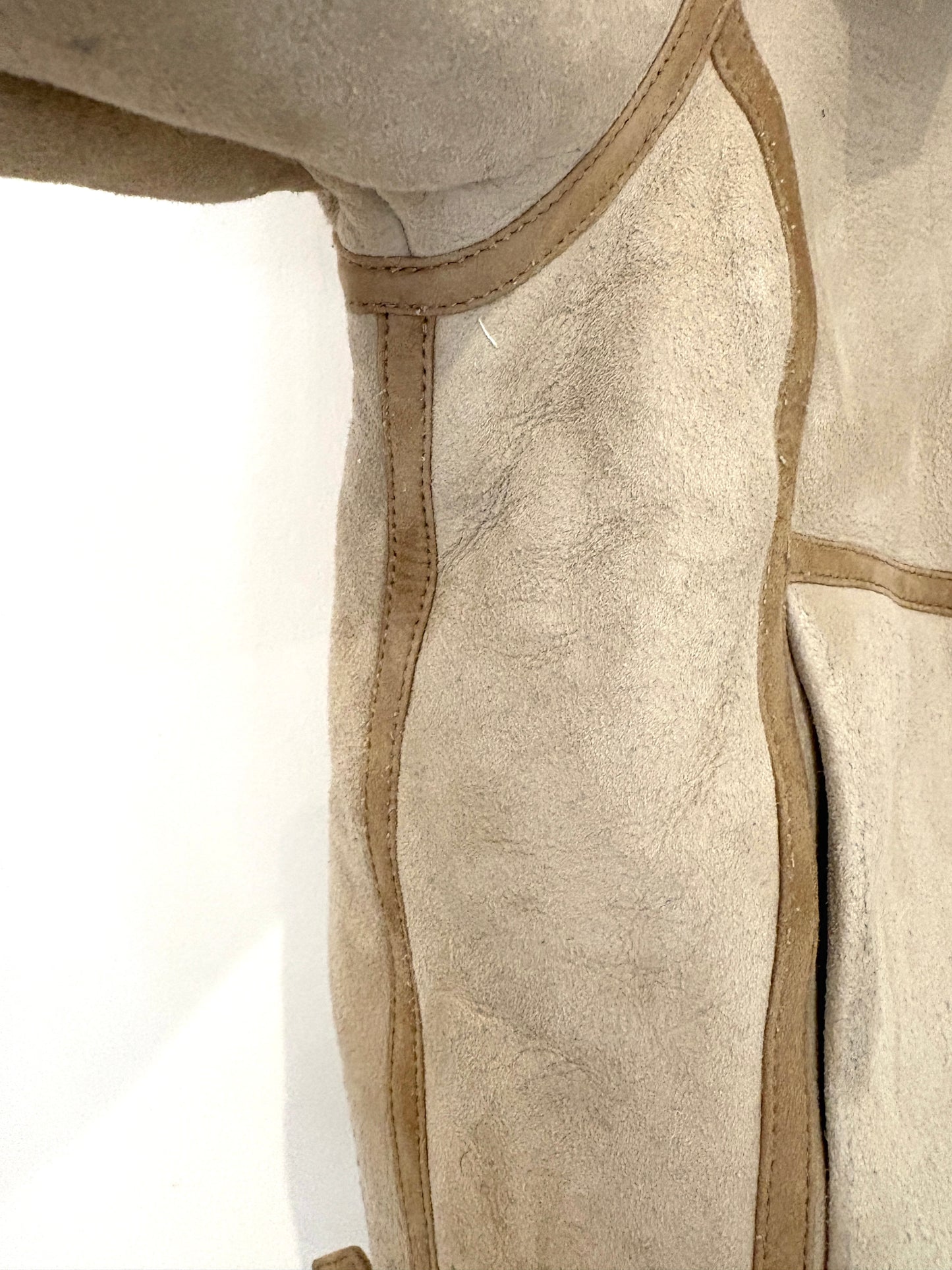 Sezane Sheepskin Coat UK 6