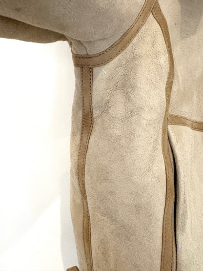 Sezane Sheepskin Coat UK 6