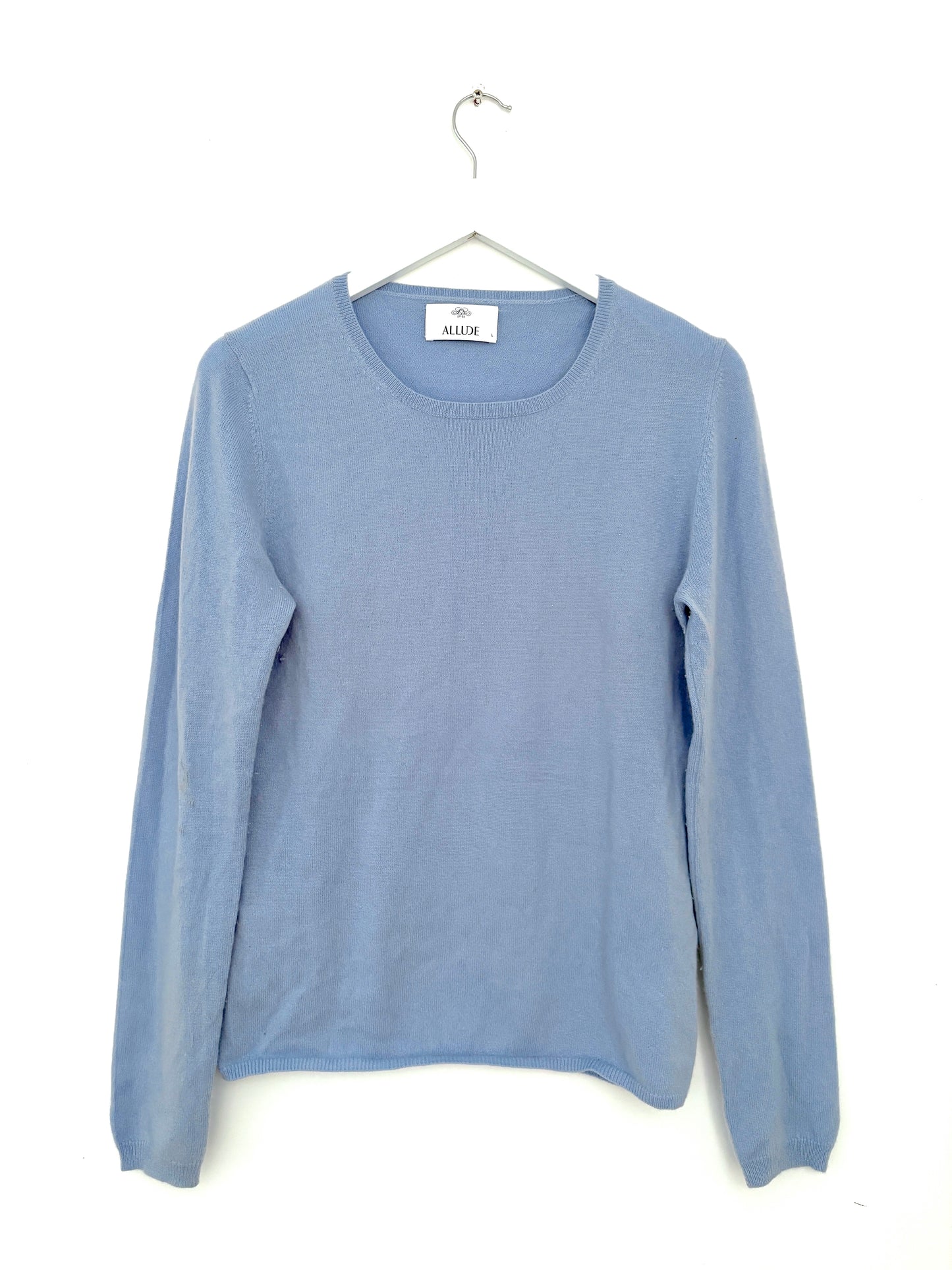 Allude Blue Cashmere Jumper