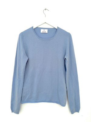 Allude Blue Cashmere Jumper L